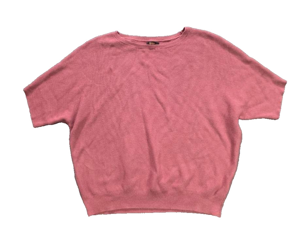Quince 100% organic Cotton Dolman Sweater Crushed Berry Purple Top S A009277